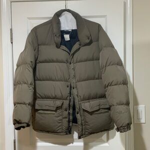 The North Face Men's Khaki Puffer Jacket